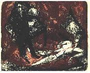 Ernst Ludwig Kirchner The murderer Spain oil painting artist